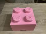 Boîte de rangement Lego rose clair (25x25 cm), Enfants & Bébés, Jouets | Duplo & Lego, Enlèvement ou Envoi, Comme neuf, Briques en vrac