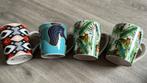 Lot de 4 mugs tasse Graindor, Ophalen of Verzenden