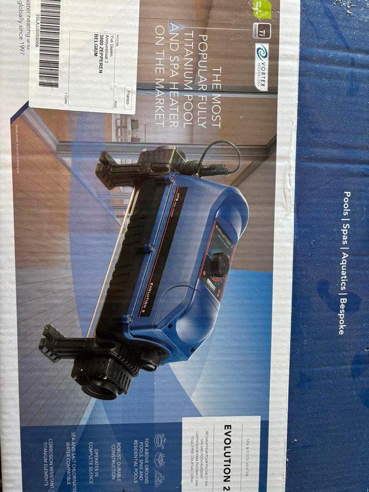 Electrische verwarming zwembad, Tuin en Terras, Zwembad-toebehoren, Verwarming, Ophalen