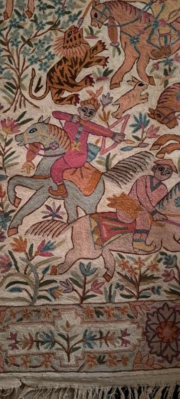 prachtige picturale kunst jacht kunst wandtapijt beschikbaar voor biedingen