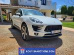 Porsche Macan SUV Hatchback 2017 | Route 66 Auctions, Auto's, Gebruikt, Wit, Leder, Bedrijf