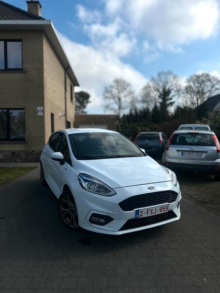 Ford Fiesta 1.0 ST-Line, Auto's, Ford, Particulier, Android Auto, Wit, Ophalen