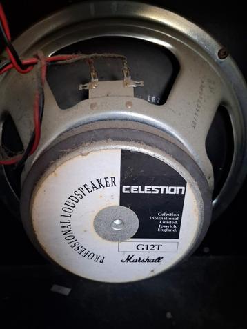 90s Marshall celestion g12t 8ohm beschikbaar voor biedingen