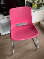 Ikea bureaustoel roze, Huis en Inrichting, Stoelen, Ophalen, Gebruikt, Kunststof