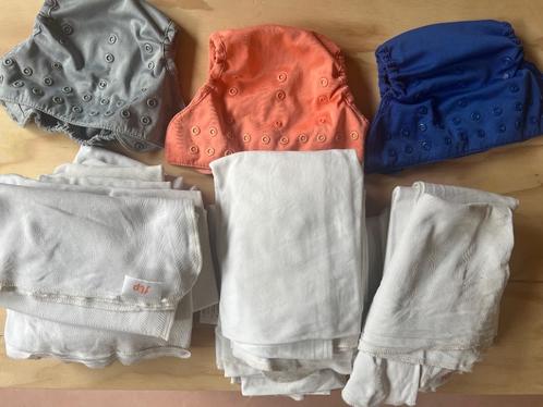 Herbruikbare luiers Flip (incl 3 overbroekjes), Kinderen en Baby's, Badjes en Verzorging, Gebruikt, Overige merken, Ophalen