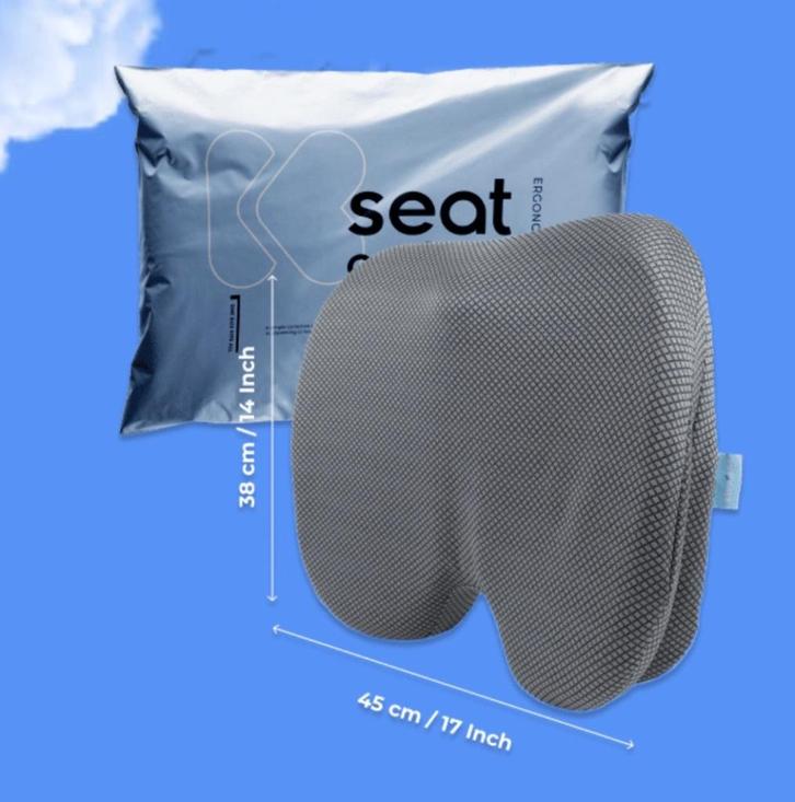 Klaudena Geavanceerd traagschuim Zitkussen - in verpakking, Diversen, Verpleegmiddelen, Nieuw, Ophalen of Verzenden