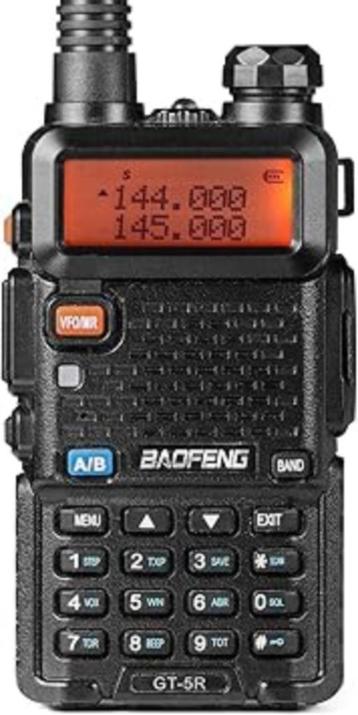 Talkie Walkie amélioré BAOFENG GT 5R LIVRAISON GRATUITE, Télécoms, Envoi, Neuf, 2 à 5 km, Talkie-walkie ou Walkie-talkie