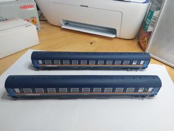 Ls models sncb Ho lot de 2 voiture railstour, Enlèvement ou Envoi, Comme neuf, Rails