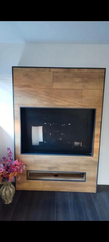Cine wall kant en klare tv meubel hout look