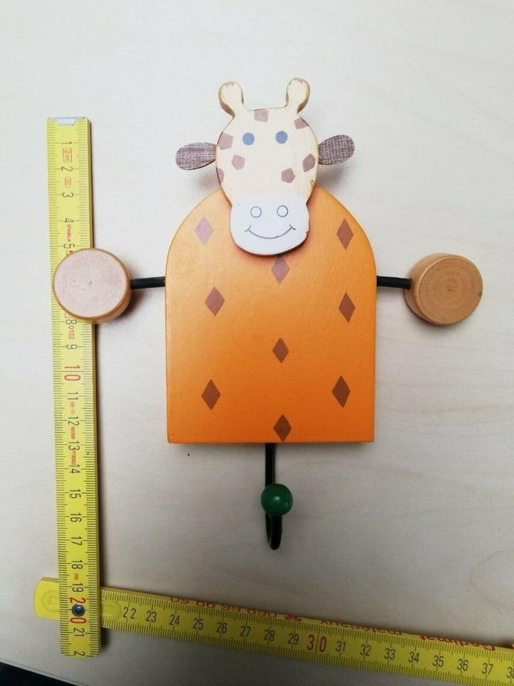 gratis giraffe houten gehaakte kapstok, Huis en Inrichting, Woonaccessoires | Kapstokken, Hout, Ophalen of Verzenden
