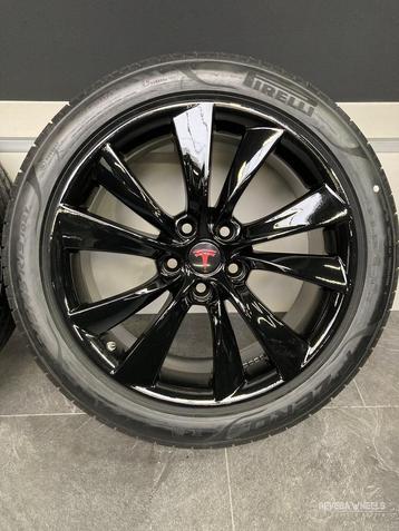 19” originele Tesla Model S velgen + nieuwe banden 5x120 102 beschikbaar voor biedingen