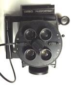 Uniek verzamelobject Camera met 4 lenzen CAMBO PASSPORTRAIT, 1940 tot 1960, Ophalen of Verzenden, Fototoestel