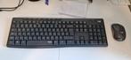 Logitech MK295 Wireless Mouse and Keyboard Combo - US Intern, Computers en Software, Ophalen, Zo goed als nieuw, Draadloos, Ergonomisch