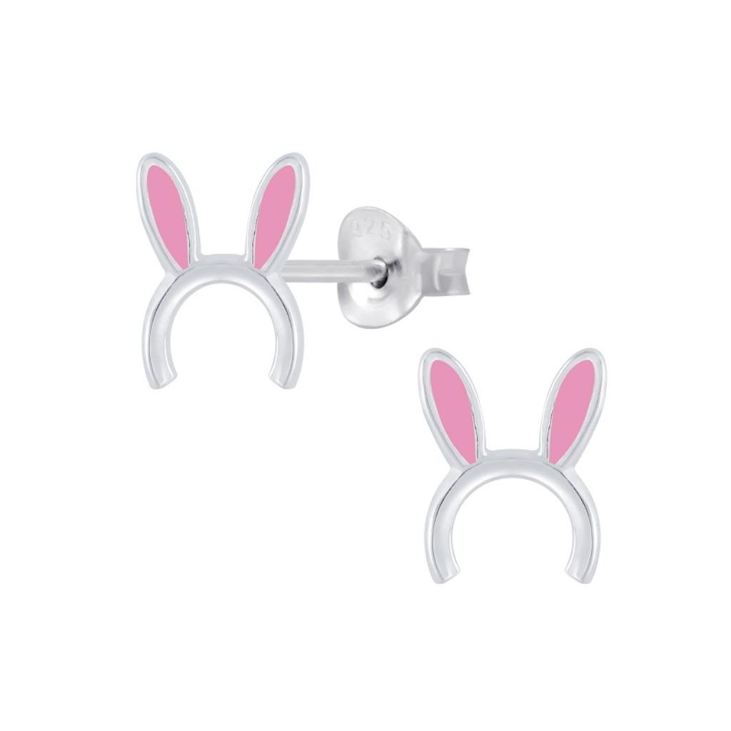 Boucles d'oreilles lapin en argent 925 pour enfant, Bijoux, Sacs & Beauté, Bijoux pour enfant, Neuf, Boucles d'oreilles, Enlèvement ou Envoi
