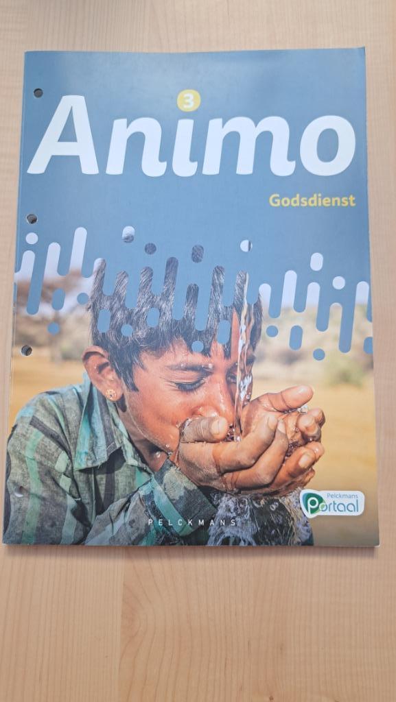 Godsdienst : Animo 3 Leerwerkboek, Boeken, Schoolboeken, Zo goed als nieuw, Godsdienst en Levensbeschouwing, Ophalen of Verzenden
