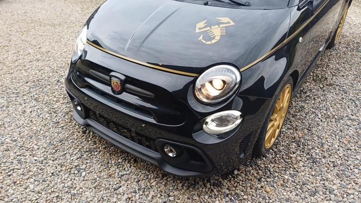 500 abarth gelimiteerde editie!!, Auto's, Fiat, Particulier, Radio, Benzine, Euro 6, Handgeschakeld, Zwart, Zwart