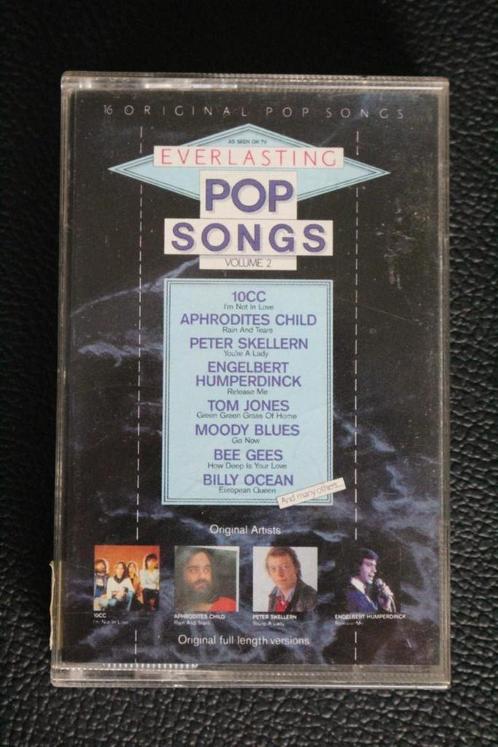 Various - Everlasting POP SONGS, CD & DVD, Cassettes audio, Utilisé, Pré-enregistrées, Envoi