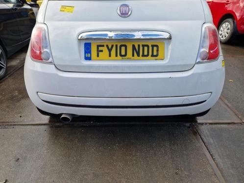 Achterbumper van een Fiat 500 (268), Auto-onderdelen, Carrosserie, Bumper, Fiat, Gebruikt, 3 maanden garantie, Ophalen of Verzenden