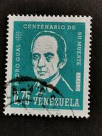 Venezuela 1964 - 100 ans mort de Pedro Gual, Affranchi, Amérique du Sud, Enlèvement ou Envoi