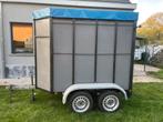 Kleinvee aanhangwagen, Dieren en Toebehoren, Paarden en Pony's | Trailers en Aanhangwagens, Ophalen, Zo goed als nieuw, Hout