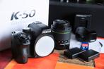 Kit appareil photo Pentax K-50, Enlèvement ou Envoi, Moins de 4 fois, Utilisé, 16 Mégapixel