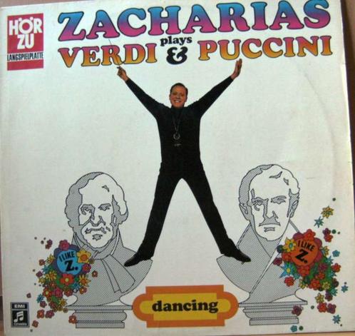 LP Helmut Zacharias plays Verdi & Puccini, Cd's en Dvd's, Vinyl | Klassiek, Zo goed als nieuw, Classicisme, Orkest of Ballet, 12 inch