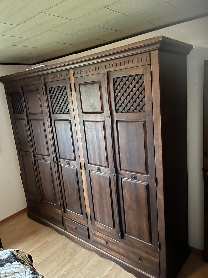 Kleerkast landelijk, Huis en Inrichting, Kasten | Overige, Gebruikt, Ophalen