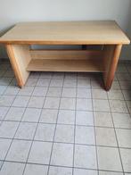 Massief houten bureau, Ophalen, Gebruikt, Bureau