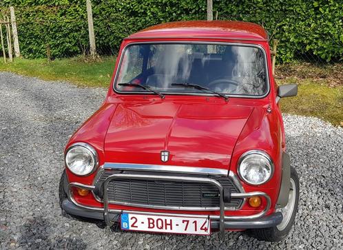 Mini Austin, Auto's, Oldtimers, Particulier, Mini, Benzine, Coupé, 2 deurs, Handgeschakeld, Rood, Grijs, Overige bekleding, Voorwielaandrijving