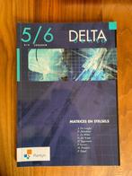Delta 5/6 matrices en stelsels 3-4u ISBN: 9789030184973, Secondaire, Mathématiques A, Enlèvement, Plantyn