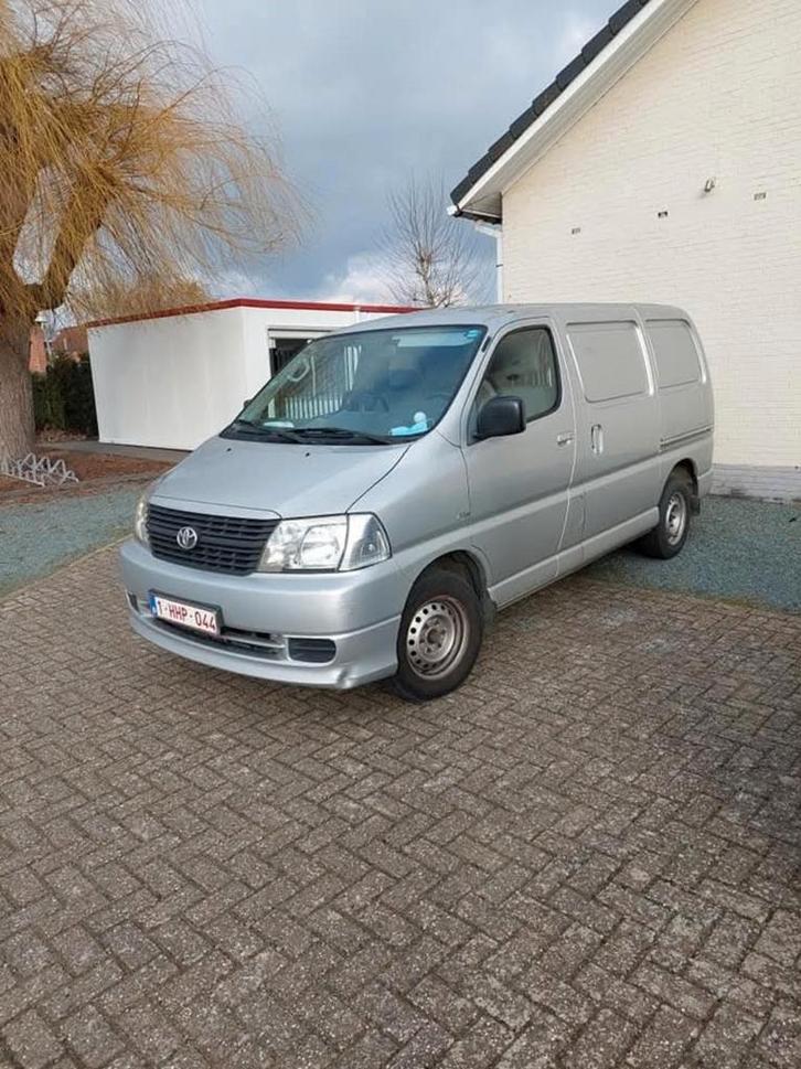 Toyota hiace 2007 2.4d, Auto's, Toyota, Particulier, ABS, Airbags, Boordcomputer, Centrale vergrendeling, Elektrische ramen, Metaalkleur