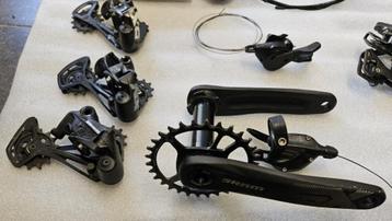 11 & 12 speed Sram en Shimano mtb onderdelen beschikbaar voor biedingen
