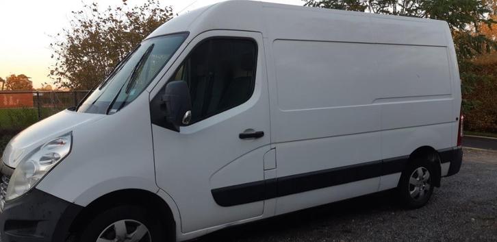 RENAULT MASTER L2H2 2017 1 EIG AIRCO, Auto's, Bestelwagens en Lichte vracht, Particulier, Renault, Euro 5, Handgeschakeld, Ophalen