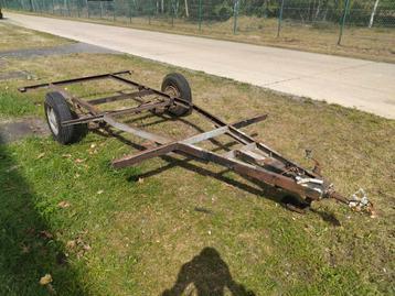 Chassis trekcaravan, Ophalen, Gebruikt