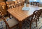 Table et 6 chaises, Maison & Meubles, Enlèvement, Utilisé