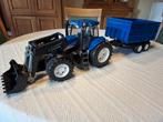 Tractor met aanhanger bruder, Ophalen, Zo goed als nieuw