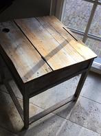 Houten kinderbureau +stoel, Huis en Inrichting, Ophalen, Gebruikt