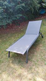Tuin ligbed , antraciet ( 1.90 m x 60 )  45€ het stuk ., Ophalen, Zo goed als nieuw