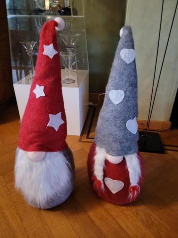 2 grote Gnomes KERST KERSTMIS beschikbaar voor biedingen