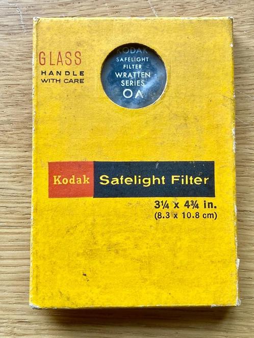 Set van 4 KODAK SAFELIGHT-filters, Audio, Tv en Foto, Foto | Doka Apparatuur, Zo goed als nieuw, Doka-onderdelen, Draagbaar, Ophalen of Verzenden