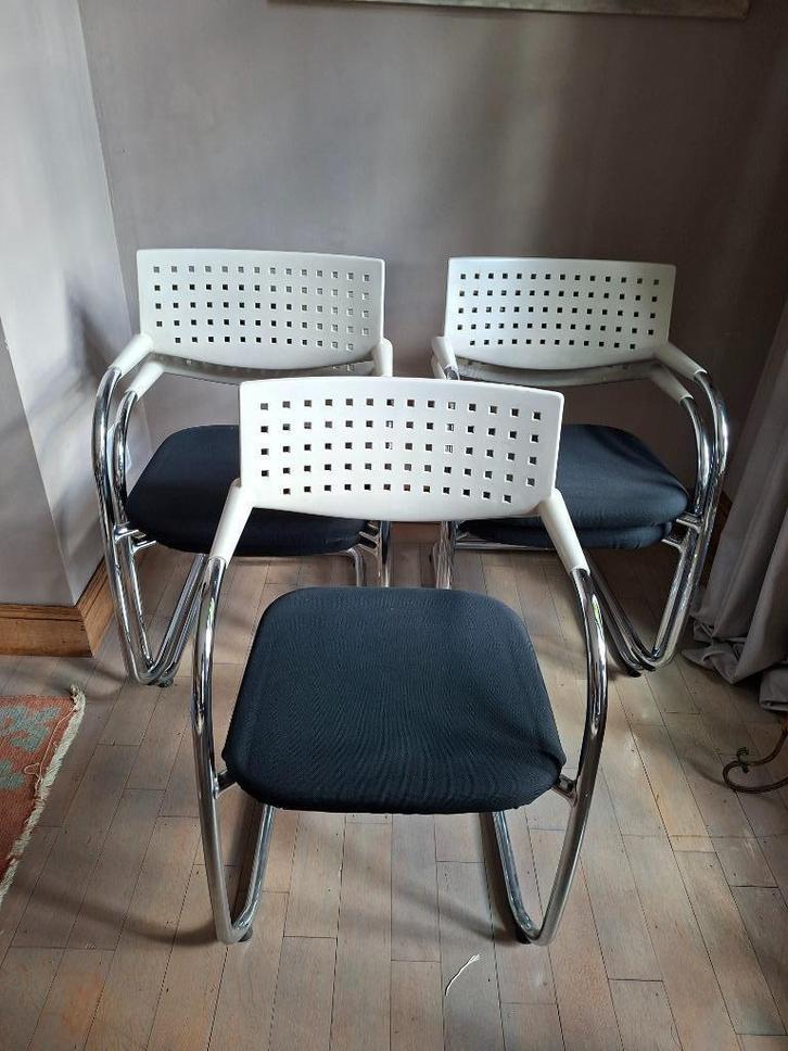 Set van 5 design stoelen Antonio Citterio, Huis en Inrichting, Stoelen, Nieuw, Vijf, Zes of meer stoelen, Kunststof, Zwart, Ophalen