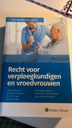 Recht voor verpleegkundigen en vroedvrouwen 2019, Ophalen of Verzenden, Zo goed als nieuw