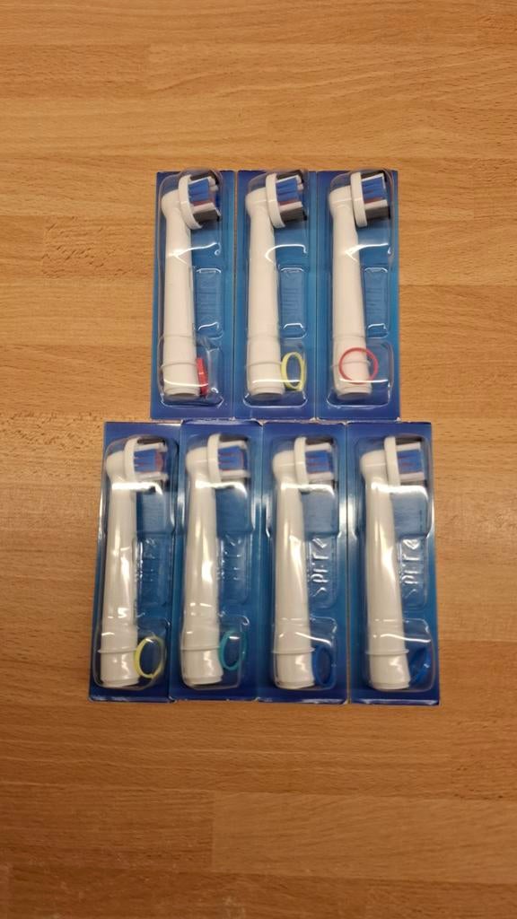 Oral-B Pro 3D White opzetborstels (7 stuks), Bijoux, Sacs & Beauté, Beauté | Soins de la bouche, Enlèvement, Neuf, Tête de brosse
