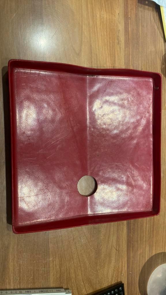 Quadro dakpanelen 34,5 cm met topje opzij 35 cm 4 stuks, Kinderen en Baby's, Speelgoed | Bouwstenen, Gebruikt, Ophalen