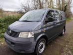 Vw transporteur t5 1.9tdi double cabine, Auto's, Bestelwagens en Lichte vracht, 4 cilinders, Volkswagen, 1900 cc, Particulier