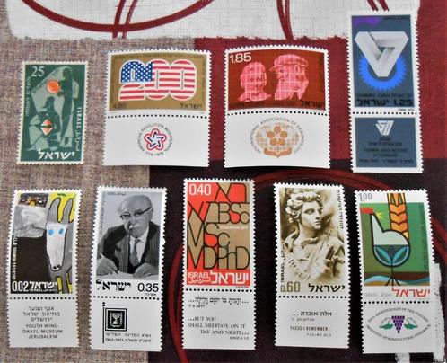 8 séries de timbres postes - Israël  - neufs et oblitérés, Collections, Collections Autre, Comme neuf, Enlèvement ou Envoi