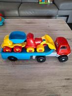 Vrachtwagen met oplegger., Kinderen en Baby's, Speelgoed | Buiten | Los speelgoed, Ophalen of Verzenden, Zo goed als nieuw