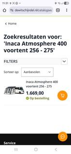 Inaca atmosphere 4 m aanbouwhoogte 256 tot 275 cm, Ophalen