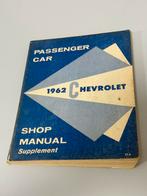Manuel d'atelier voitures Chevrolet 1962 Manuel Chevy, Enlèvement ou Envoi