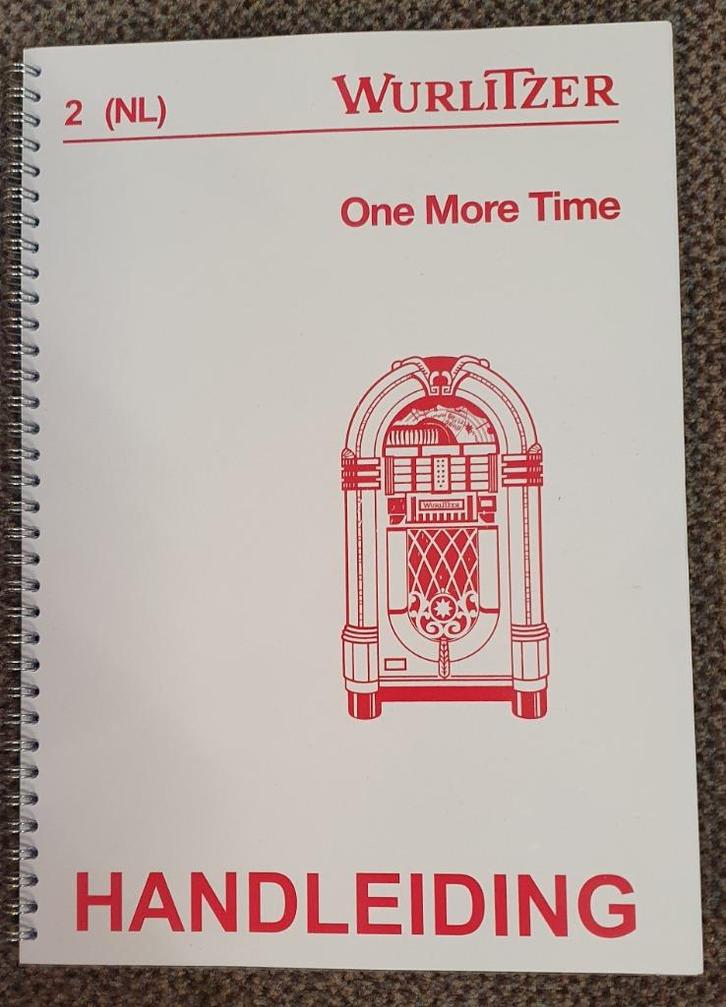 Service Manual Jukebox Wurlitzer 1015 OMT - NEDERLANDS, Auto diversen, Handleidingen en Instructieboekjes, Ophalen of Verzenden
